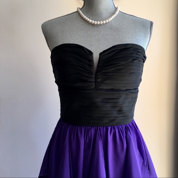 Hi Lo Strapless Dress - Picture 5 of 5